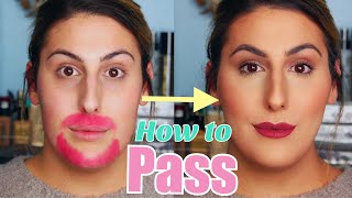 How to Pass  MAKEUP FOR TRANSGENDER WOMEN [upl. by Ferrand959]