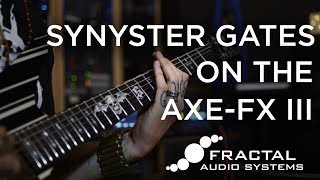 Synyster Gates Makes the Switch to the AxeFx III  quotPure Expression from the Ground Upquot [upl. by Chelton]