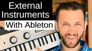 How To Use External Instruments With Ableton [upl. by Adnolay26]