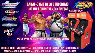 kof2002um FT15 REVANCHE  CLARKENT VS CARLINHODOJO  CASUAL MATCH  CLAN DOJÔ [upl. by Enaitsirk]