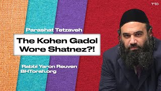 Why Could The Kohen Gadol Wear Wool And Linen Parashat Tetzaveh [upl. by Aneet]