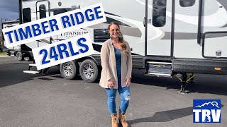 New 2021 Outdoors RV Timber Ridge 24RLS Titanium Series Four Season Travel Trailer [upl. by Adall]