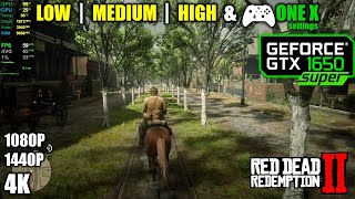 GTX 1650 Super  Red Dead Redemption 2  Retested in 2021 optimized [upl. by Tara35]