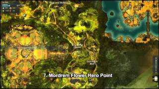 GW2 Auric Basin Hero Points Guide [upl. by Fedak]