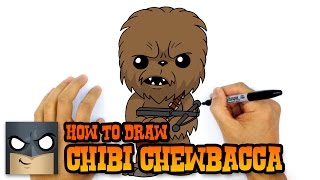 How to Draw Star Wars  Chewbacca [upl. by Ennaoj]