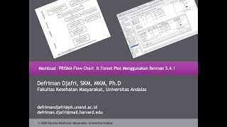 Membuat PRISMA Flow Chart amp Forest Plot Menggunakan Revman 541 [upl. by Brent]