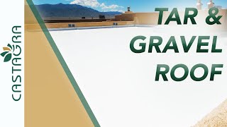 Restoring a Tar and Gravel Roof Coatings [upl. by Eeslek]