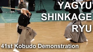 Yagyu Shinkageryu Heiho Kenjutsu  41st Kobudo Demonstration 2018 [upl. by Aelahs]