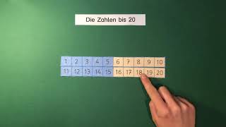 Klasse 1  Die Zahlen bis 20 [upl. by Aimee273]