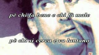 Pino Daniele Qualcosa Arriverà Karaoke [upl. by Gaston960]