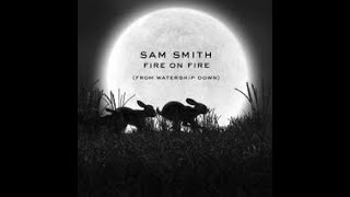 Fire on Fire  Sam Smith LYRICS SPED UP [upl. by Acinok536]