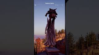 Assassins Creed Odyssey Temple of Apollo shorts short games landscape [upl. by Abramo]