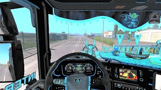 Euro Truck Simulator 2 v138  Scania S NextGen Special Tuning Pack  V8 Sound  Interior [upl. by Goldfarb]