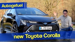 2020 Toyota Corolla Touring Sports REVIEW Hybrid  Autogefuel [upl. by Nylorak]