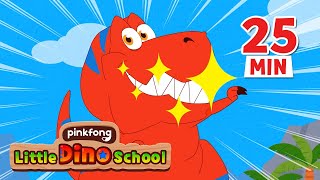 Here Comes the TRex  Tyrannosaurus Rex Song  Dinosaur Song  Pinkfong Dinosaurs for Kids [upl. by Tica]