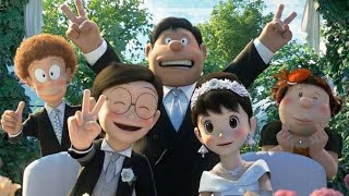 Doraemon cartoon Nobita future marriage with Shizuka movie episode explained in Hindi [upl. by Fowler]