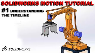 SOLIDWORKS Motion Tutorial Series 1  Understanding the Timeline [upl. by Shriver309]