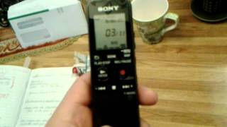 How to use a Sony digital tape recorder [upl. by Lusa]