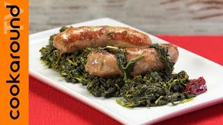 Salsiccia e friarielli  Ricette secondi sfiziosi [upl. by Somerville]