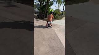 Craig learns the balance bike [upl. by Courtenay]