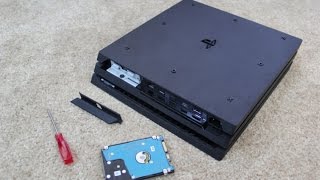 Tutorial How to Change PS4 Pro Hard Drive and Install System Software [upl. by Selin]