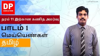 பாடம் 1  மெய்யெண்கள்  தரம் 11 இற்கான கணித அமர்வு DPEducation Grade11Maths realnumbers [upl. by Alecram]