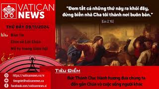 Radio thứ Bảy 09112024  Vatican News Tiếng Việt [upl. by Yentruocal]