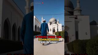 5 perkara sebelum solat Jumaat feedshorts jumatberkah [upl. by Lefty]