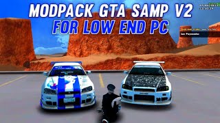 MODPACK GTA SAMP BUAT PC KENTANG V2 [upl. by Clevey159]