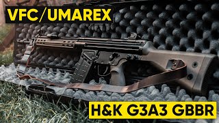 HK G3A3 Gas Blowback Rifle Review Its a beast [upl. by Nnylg]