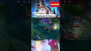 Magistrate Di Renjie in action II Quadrakill new Di Renjie rare skin honorofkings hok gameplay [upl. by Polito302]