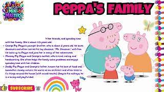 How to Draw Peppa Pig’s Family  Easy StepbyStep Tutorial for Kids [upl. by Hametaf]