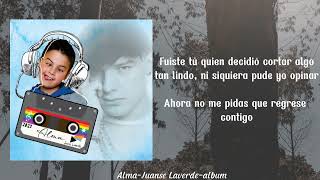 Contacto 0 letra Juanse laverde  ALMA ALBUM [upl. by Pandich]