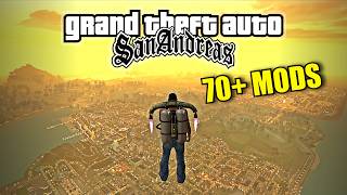 🔥 REMASTERICÉ GTA SAN ANDREAS CON ESTOS 20 MODS [upl. by Kabab440]