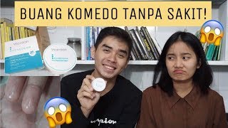 REVIEW Wardah Acnederm Pore Blackhead Balm  Buang Dan Bersihin Komedo Tanpa Sakit  Arvhie amp Jesi [upl. by Hamner]