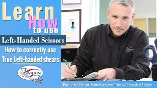 True Lefthanded Scissors Explained [upl. by Martynne]