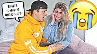 Randomly CRYING Prank On Fiance Cute Reaction [upl. by Moina]