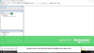 Configuration of a EthernetIP DTM for a BMENOS0300 module [upl. by Cirdet196]