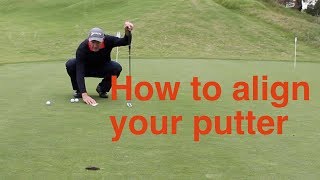 How to align your putter [upl. by Seniag]