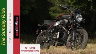 The Sunday Ride 2  Moto Guzzi Griso 1200 8V SE First Impressions [upl. by Laleb]