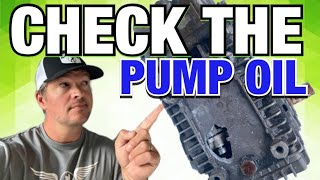 Always Check your Pressure Washer Pump Oil [upl. by Langer]