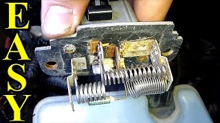 How to replace a Blower Motor Resistor [upl. by Paver]