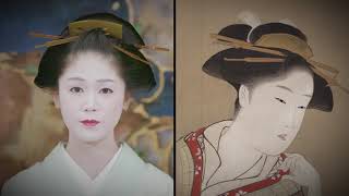 Recreating Ukiyoe Hairstyles [upl. by Oicneconi]