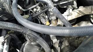 9703 54 2v F150 heater core bypass hose fix the easy way part 2 [upl. by Anawahs511]