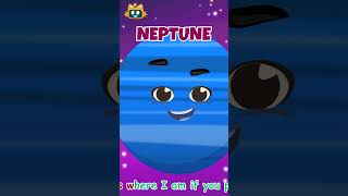 🔵 The Neptune Song  Space Shorts for Kids shorts nurseryrhymes kidssongs  Miniyo Kids [upl. by Moreville107]