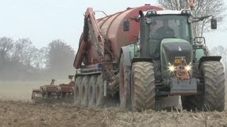 Van Hal met Fendt 924 Vario en Schuitemaker Robusta 34 kuub Trekkerweb [upl. by Suiddaht]