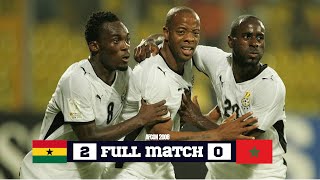 GHANA vs MOROCCO AFC0N 2008 Full Match [upl. by Amadeus]