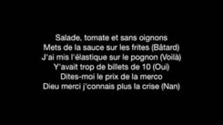 Niska chasse à l homme lyrics sans son [upl. by Einomrah]