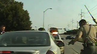 Raw Iowa Police Dash Cam Shows Wild Chase [upl. by Irab]