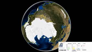 B5 Glacial and Interglacial Period Visualization [upl. by Glynias]